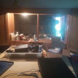 Bed and Headboard