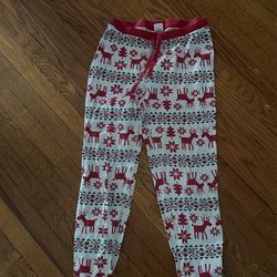 Hanna Andersson Dear Deer Pajama Bottoms Size Medium 