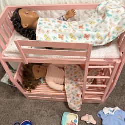 My Generation Bunk Bed, Dolls And Accessories 