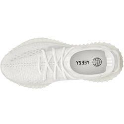 	adidas Mens Yeezy Boost 350 V2 Lace Up Sneakers Shoes Casual - White - Size 6 M