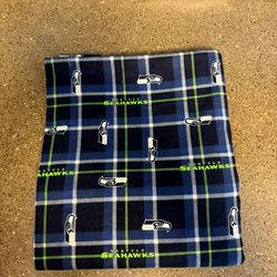 New 2 Yards Of Seattle Seahawks Flannel Fabric