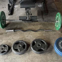 Home Gym- Squat rack + Full Setup