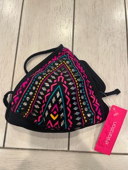 Xhilaration Studded Bikini Top Large