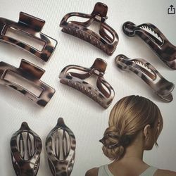 Hair Clip Set Of 8
