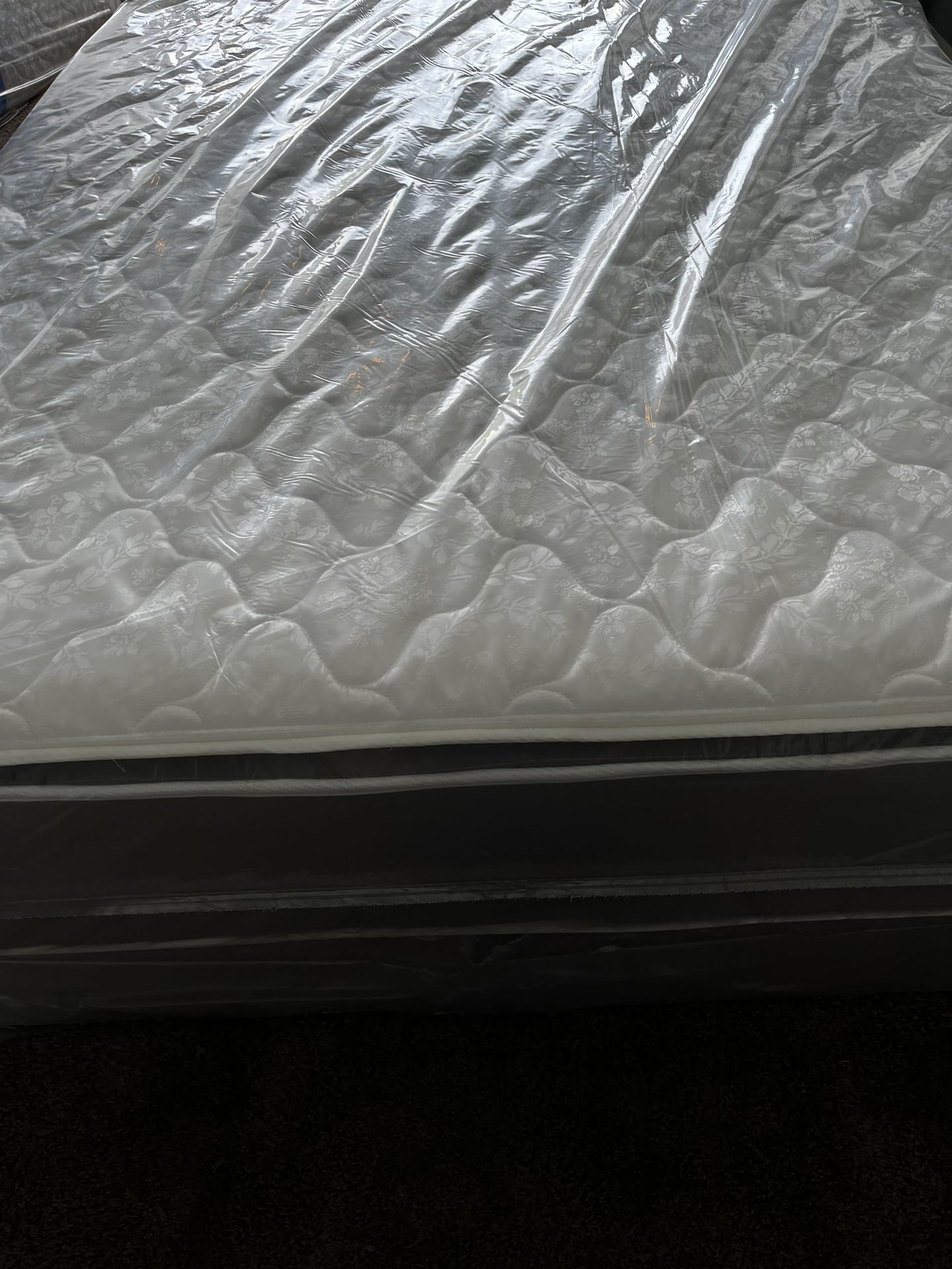 Queen Bed Pillow Top Delivery Is Available
