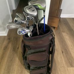 Callaway, snake eyes, nickels, golf club and more right hand