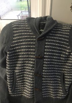 Guess sweater grey strip