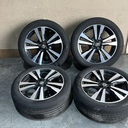 (417) 18-20 Nissan Kicks Wheel Set 17” 2018 2019 2020