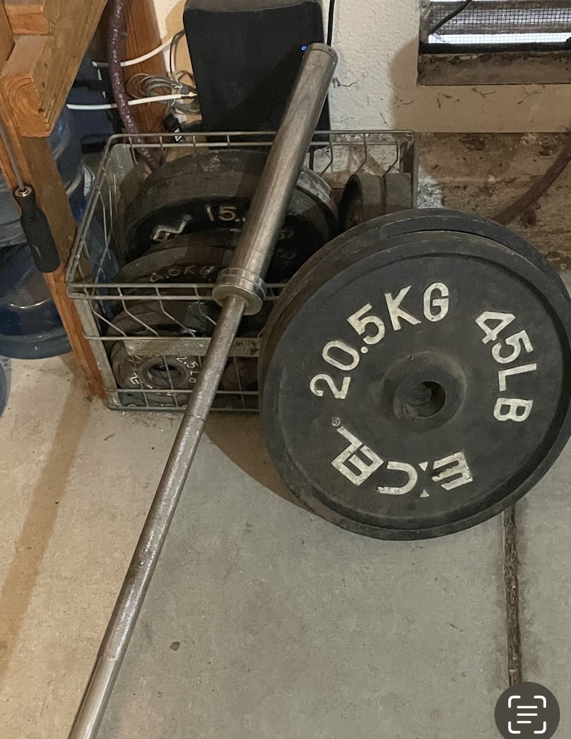 Excel Olympic Weight Plates Rate & Vintage