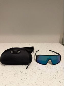 Black Oakley Sutro Sunglasses