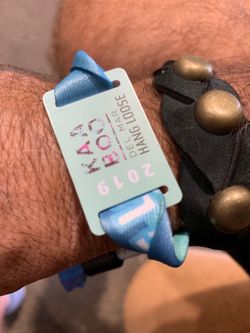 2 Hang loose wristbands available extra large