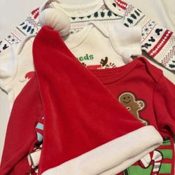 Baby Christmas’s Bodysuits 3 Months