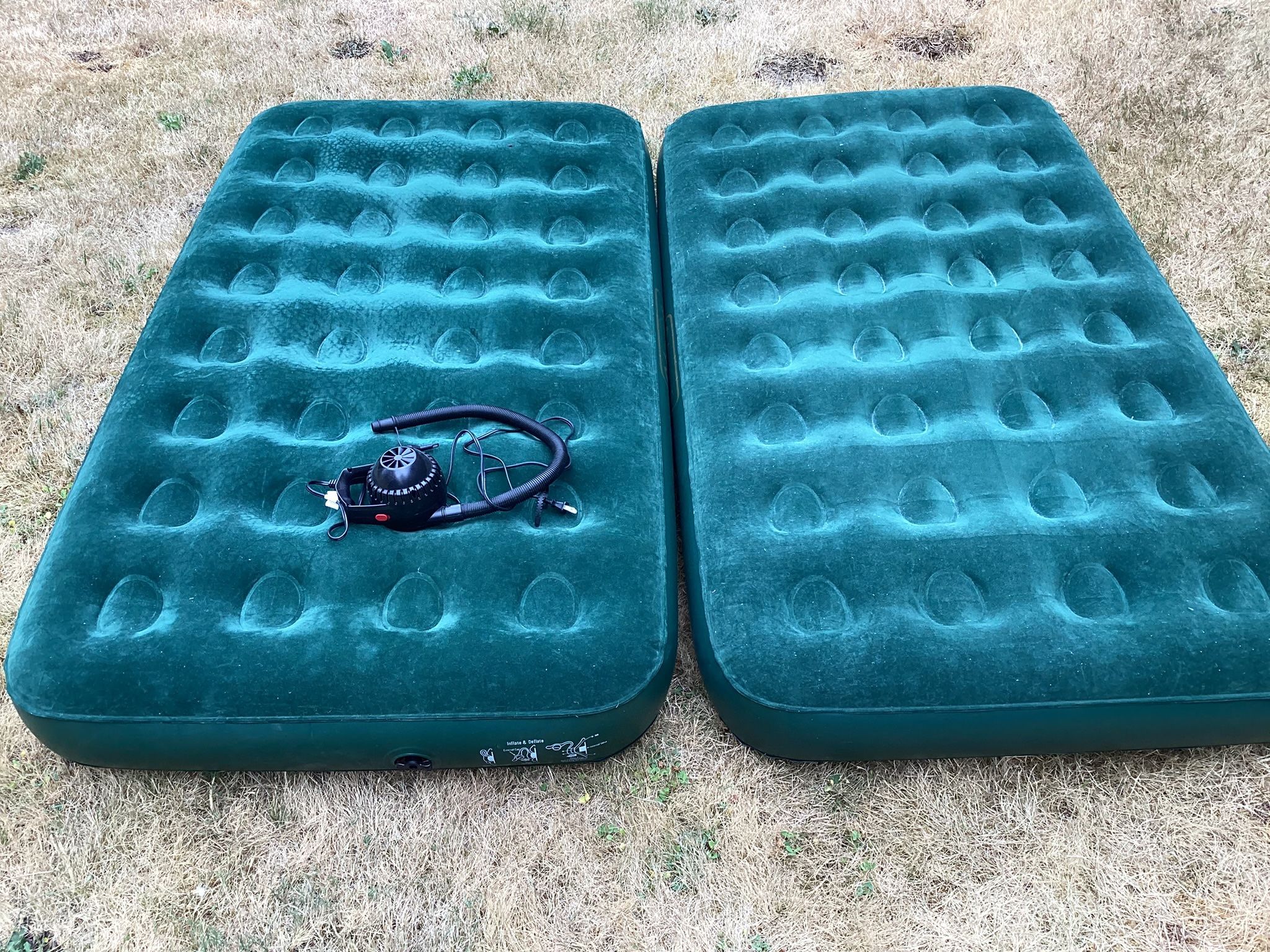 Coleman Twin size inflatable mattresses