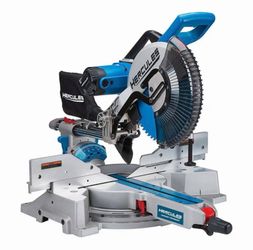 HERCULES 12 in. Dual-Bevel Sliding Compound Miter Saw with Precision LED Shadow Line