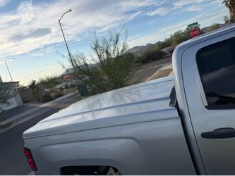 Fiberglass truck bed cover