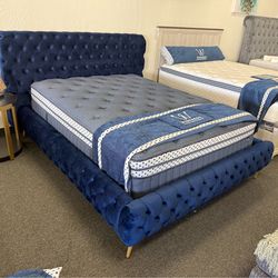 Queen bed frame