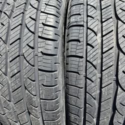 2 Kelly Edge Touring 225/65R17 Tires, Brand New, Never Mounted, With 2025 Date Codes. Located Near Tampa. Perfect For Most Cars. Full Tread, Premium Q