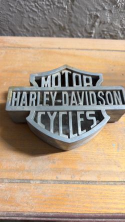 Vintage Harley Davidson trinket box