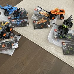 Monster Jam Lego Set