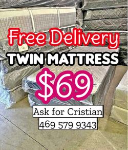 New mattresses Twin mattress Colchon individual Colchones nuevos Twin beds Camas twin