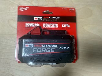 Milwaukee M18 8.0 RED LITHIUM FORGE battery