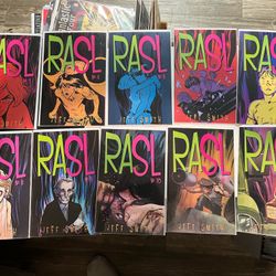 RASL COMIC BOOK LOT BY JEFF SMITH 