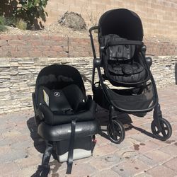 Maxi Cost Infant Car seat And Stroller 5 in 1 System 