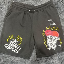 Members Only Skull Streetwear Shorts