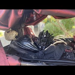 Halloween Horse And Carriage