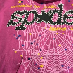 Pink Sp5der V2 Hoodie