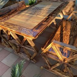 Table And Bench Set