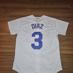 Dodgers Diaz White Jerseys $50ea Firm Med Lg Xl 2x 3x Only 
