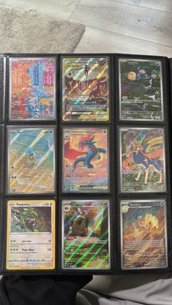 Pokémon Cards – Umbreon ex, Espeon ex, Pikachu ex, Full Arts, Near Mint