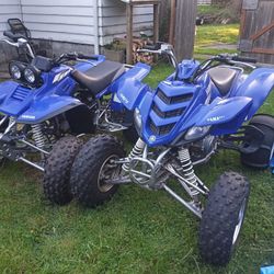 Two Yamaha Quads, Please Read Full Description 