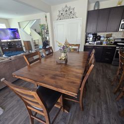 Counter Height Dining Room Table And Chairs 