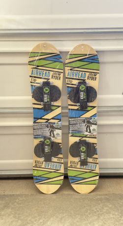 2 Brand New Snow Ryder Airhead 110 Kids Training Beginner Snowboards