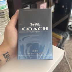 Coach New York Blue Men's Eau de Toilette Spray 3.3 oz (100 Ml)