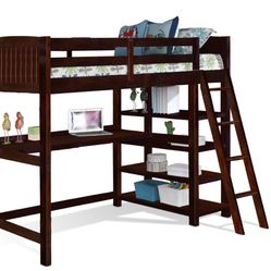 Twin Loft Bed With Desk
