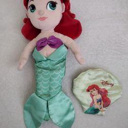 Ariel Plush Doll & Coin Purse Bundle 