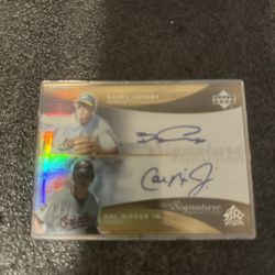 Rare One Of A Kind Baseball Card