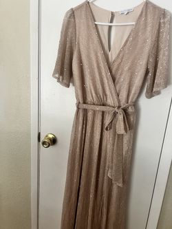 Champaign Gown Wedding