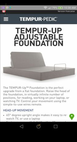 Tempur-Pedic UP Full Size Power Foundation !!MUST GO!!