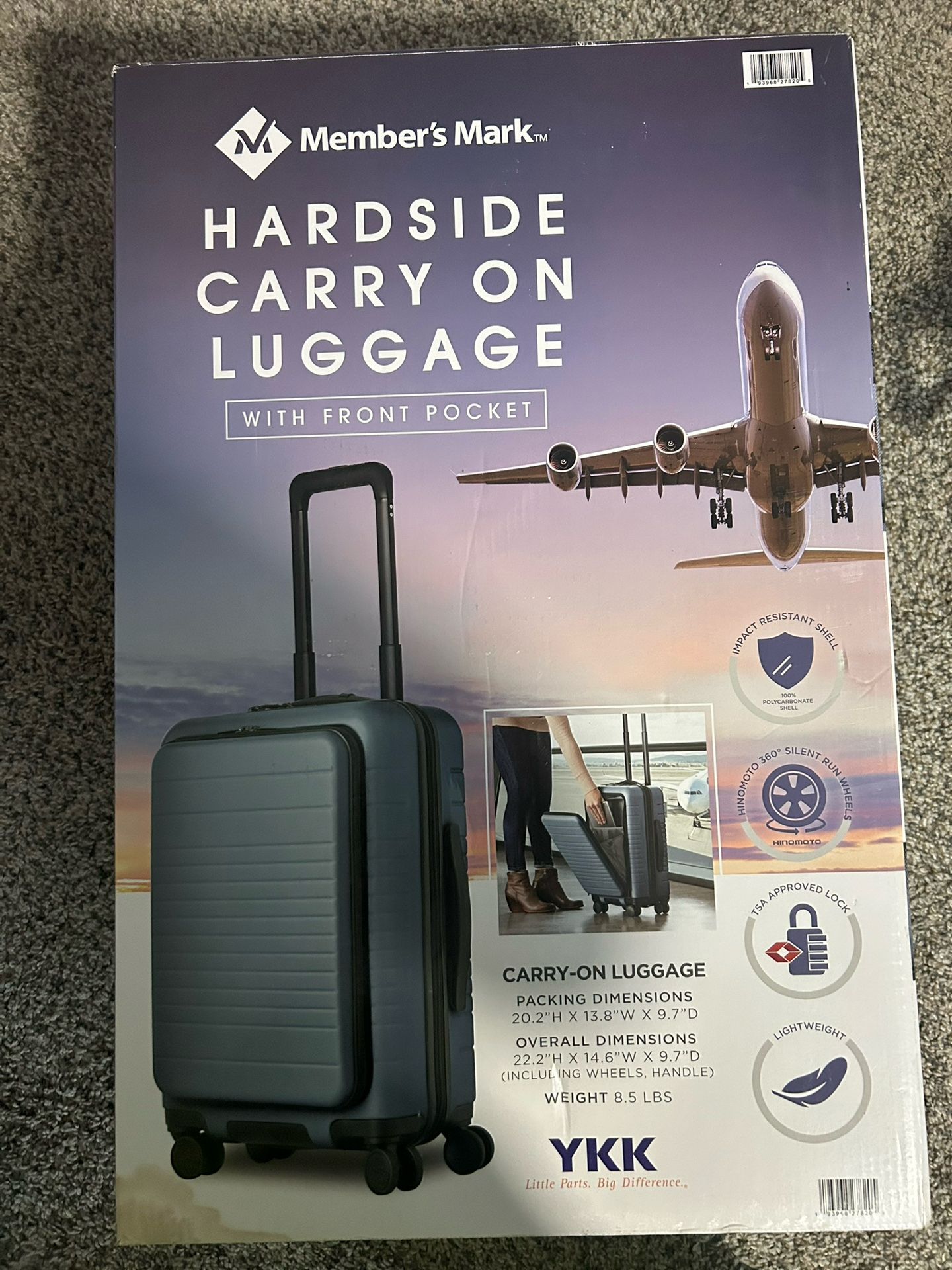Members Mark Carry On Luggage
