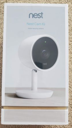 Nest Cam IQ Indoor Security Camera