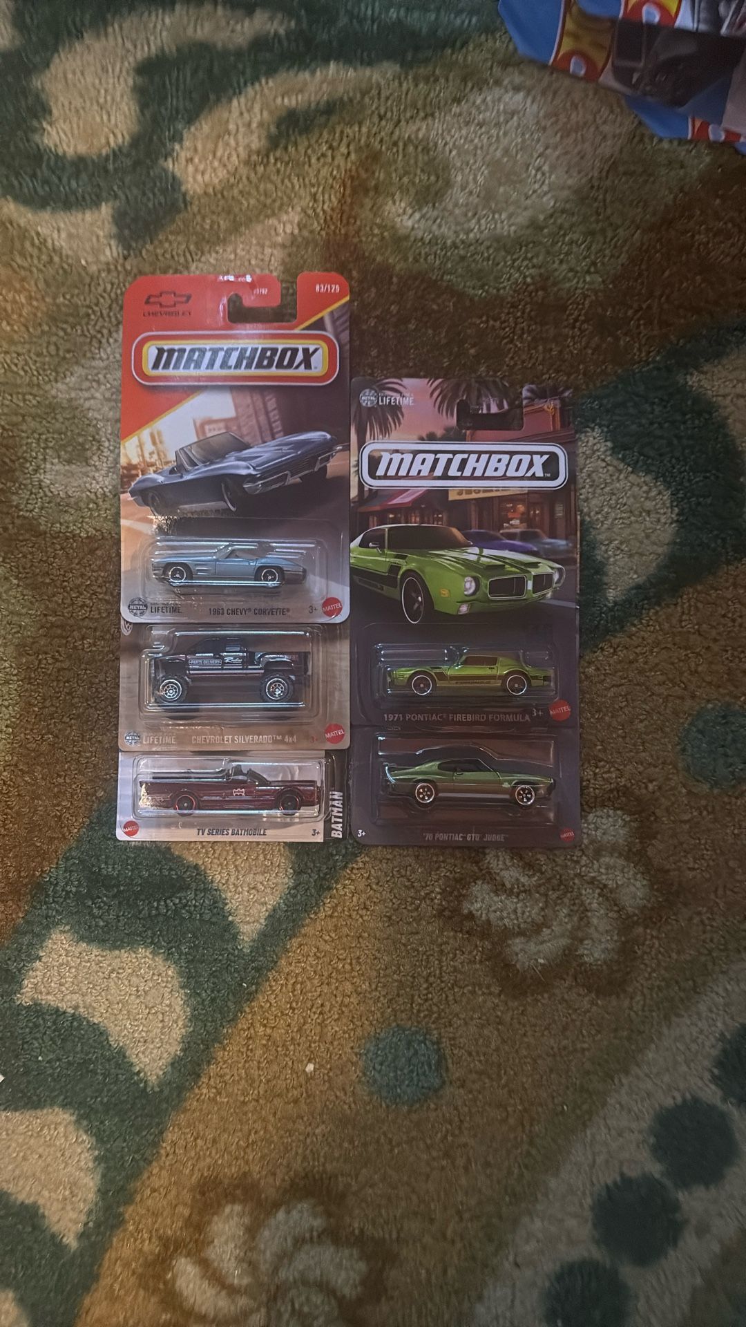 Five cars for $22