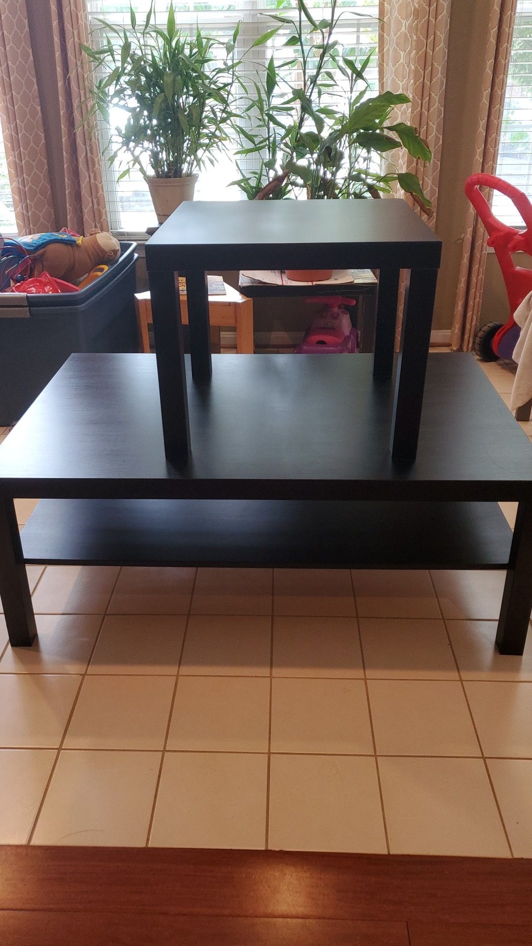 IKEA Coffee table and End table