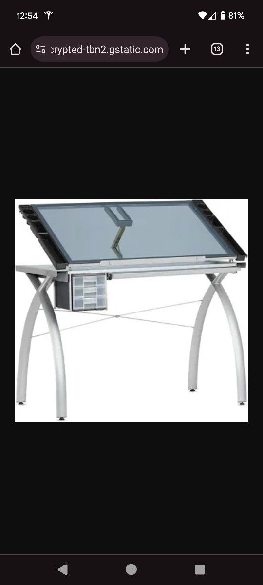Glass Top Craft Desk,All Products : American Fashion Style Bags On Sale