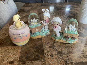 Precious Moments Easter Figurines 