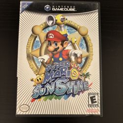 Super Mario Sunshine Nintendo GameCube CIB Complete