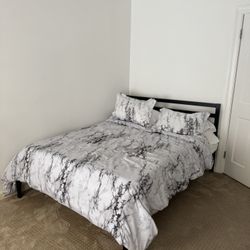 Queen Size Metal Bed Frame